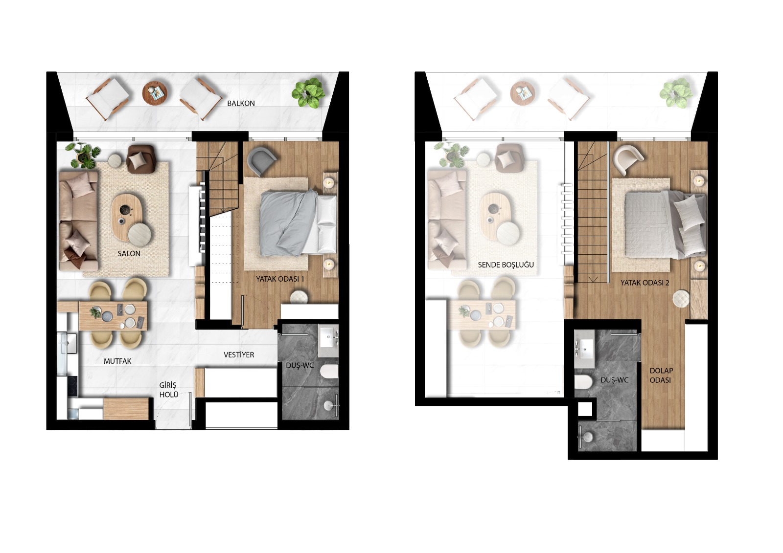 2+1 Duplex